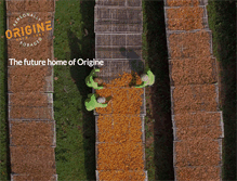 Tablet Screenshot of origine.com